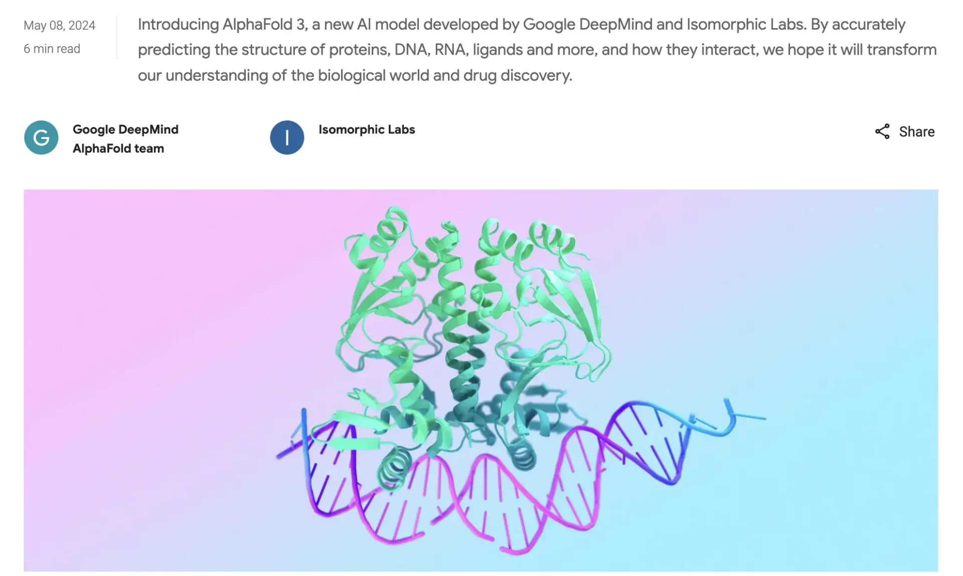 Alphafold 3